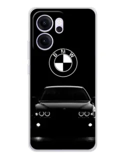 Чехол для OPPO Reno14 F с картинкой «BMW — взгляд из темноты» Чехол для OPPO Reno14 F с картинкой «BMW — взгляд из темноты»