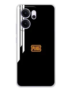 Чохол для OPPO Reno14 F з картинкою «PUBG — вертикальні лінії» Чохол для OPPO Reno14 F з картинкою «PUBG — вертикальні лінії»