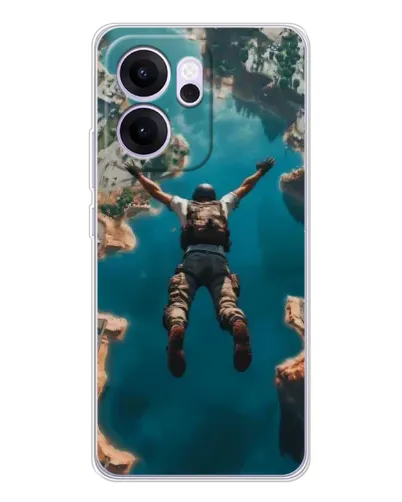 Чехол для OPPO Reno14 F с картинкой «PUBG — свободное падение» Чехол для OPPO Reno14 F с картинкой «PUBG — свободное падение»