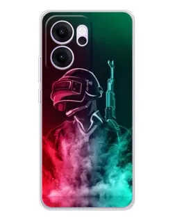 Чохол для OPPO Reno14 F з картинкою «PUBG — вогняний воїн» Чохол для OPPO Reno14 F з картинкою «PUBG — вогняний воїн»