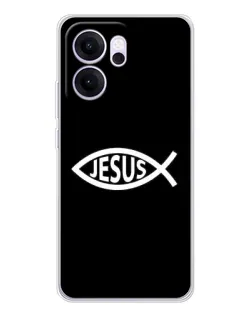 Чехол для OPPO Reno14 F с картинкой «Классический Jesus»