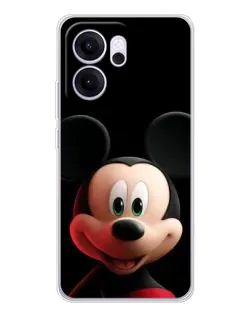 Чехол для OPPO Reno14 F с картинкой «Улыбающийся Микки Маус»