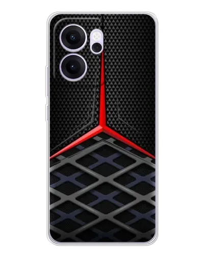 Чехол для OPPO Reno14 F с картинкой «Mercedes Carbon Grid» Чехол для OPPO Reno14 F с картинкой «Mercedes Carbon Grid»