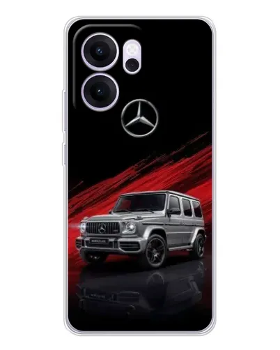 Чехол для OPPO Reno14 F с картинкой «Mercedes G-Class красный» Чехол для OPPO Reno14 F с картинкой «Mercedes G-Class красный»