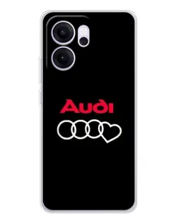 Чохол для OPPO Reno14 F з картинкою «Логотип Audi Heart» Чохол для OPPO Reno14 F з картинкою «Логотип Audi Heart»