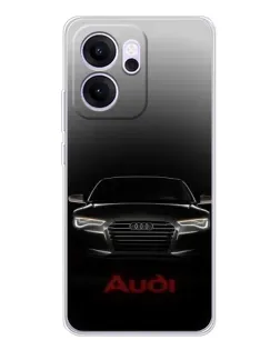 Чохол для OPPO Reno14 F з картинкою «Audi — градієнтний контур» Чохол для OPPO Reno14 F з картинкою «Audi — градієнтний контур»