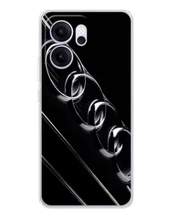 Чохол для OPPO Reno14 F з картинкою «Audi — абстрактні кільця» Чохол для OPPO Reno14 F з картинкою «Audi — абстрактні кільця»