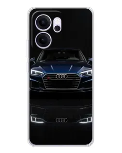 Чохол для OPPO Reno14 F з картинкою «Audi — нічне відображення» Чохол для OPPO Reno14 F з картинкою «Audi — нічне відображення»