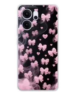 Чехол для OPPO Reno14 F с картинкой «Неоновое кружево» Чехол для OPPO Reno14 F с картинкой «Неоновое кружево»