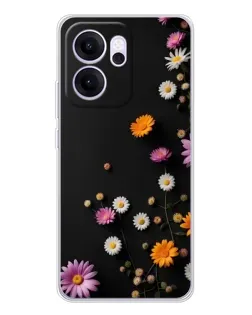 Чехол для OPPO Reno14 F с картинкой «Цветочная композиция»