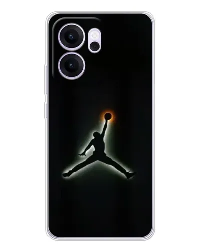 Чехол для OPPO Reno14 FS с картинкой «Jordan Gradient Logo»