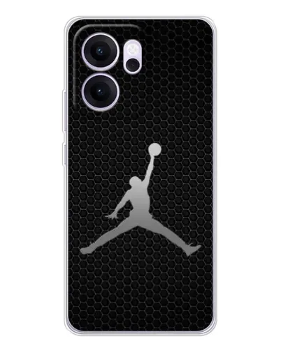 Чехол для OPPO Reno14 FS с картинкой «Jordan Dark Carbon»