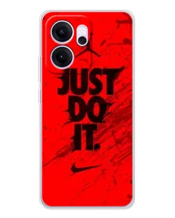 Чехол для OPPO Reno14 FS с картинкой «Nike Just Do It»
