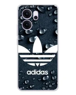 Чехол для OPPO Reno14 FS с картинкой «Adidas Trefoil Blue» Чехол для OPPO Reno14 FS с картинкой «Adidas Trefoil Blue»