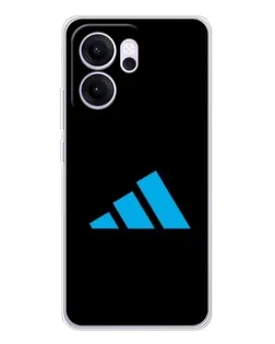 Чехол для OPPO Reno14 FS с картинкой «Adidas Cyan Logo» Чехол для OPPO Reno14 FS с картинкой «Adidas Cyan Logo»