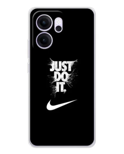 Чехол для OPPO Reno14 FS с картинкой «Текстовый принт Nike»