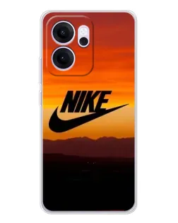 Чехол для OPPO Reno14 FS с картинкой «Nike — вечерний горизонт» Чехол для OPPO Reno14 FS с картинкой «Nike — вечерний горизонт»