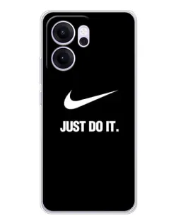 Чехол для OPPO Reno14 FS с картинкой «Классический принт Nike» Чехол для OPPO Reno14 FS с картинкой «Классический принт Nike»