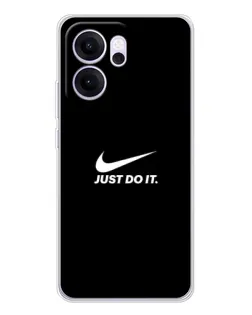 Чехол для OPPO Reno14 FS с картинкой «Минимализм от Nike» Чехол для OPPO Reno14 FS с картинкой «Минимализм от Nike»