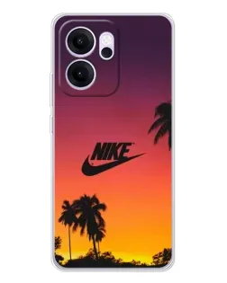 Чехол для OPPO Reno14 FS с картинкой «Nike на закате солнца» Чехол для OPPO Reno14 FS с картинкой «Nike на закате солнца»