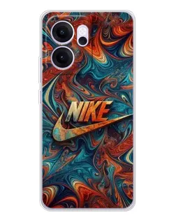 Чехол для OPPO Reno14 FS с картинкой «Nike в абстракции» Чехол для OPPO Reno14 FS с картинкой «Nike в абстракции»