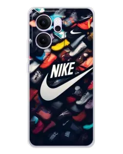 Чехол для OPPO Reno14 FS с картинкой «Коллекция кроссовок Nike» Чехол для OPPO Reno14 FS с картинкой «Коллекция кроссовок Nike»