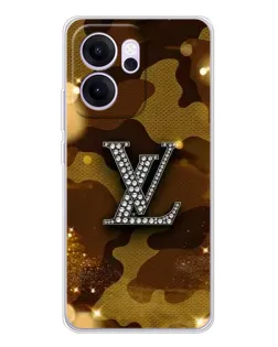 Чехол для OPPO Reno14 FS с картинкой «Камуфляжный Louis Vuitton»
