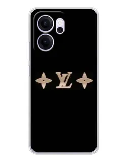 Чехол для OPPO Reno14 FS с картинкой «Louis Vuitton — минимализм»