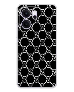 Чехол для OPPO Reno14 FS с картинкой «Gucci — сетчатый паттерн» Чехол для OPPO Reno14 FS с картинкой «Gucci — сетчатый паттерн»