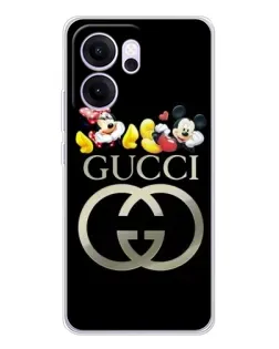 Чехол для OPPO Reno14 FS с картинкой «Gucci — герои Disney» Чехол для OPPO Reno14 FS с картинкой «Gucci — герои Disney»