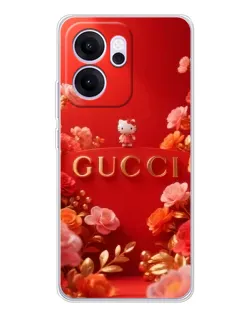 Чехол для OPPO Reno14 FS с картинкой «Gucci — золотой сад» Чехол для OPPO Reno14 FS с картинкой «Gucci — золотой сад»