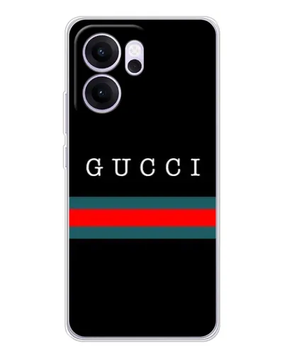 Чехол для OPPO Reno14 FS с картинкой «Gucci — красный пояс»