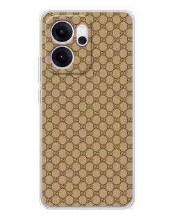 Чехол для OPPO Reno14 FS с картинкой «Gucci — классический беж» Чехол для OPPO Reno14 FS с картинкой «Gucci — классический беж»