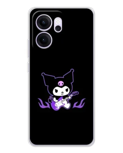 Чехол для OPPO Reno14 FS с картинкой «Электрическая Kuromi»