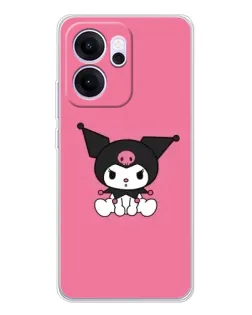 Чехол для OPPO Reno14 FS с картинкой «Хмурая Kuromi» Чехол для OPPO Reno14 FS с картинкой «Хмурая Kuromi»