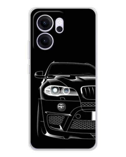 Чехол для OPPO Reno14 FS с картинкой «Темный силуэт BMW» Чехол для OPPO Reno14 FS с картинкой «Темный силуэт BMW»