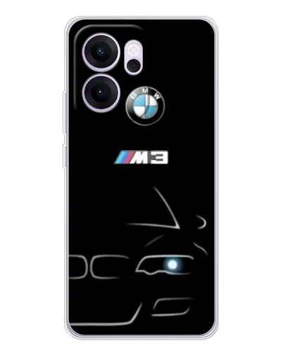 Чехол для OPPO Reno14 FS с картинкой «Минималистичный принт BMW M3» Чехол для OPPO Reno14 FS с картинкой «Минималистичный принт BMW M3»