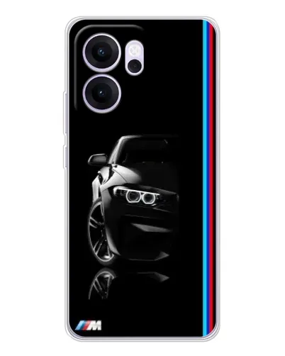 Чехол для OPPO Reno14 FS с картинкой «Силуэт BMW в темноте» Чехол для OPPO Reno14 FS с картинкой «Силуэт BMW в темноте»