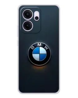 Чехол для OPPO Reno14 FS с картинкой «Логотип BMW — минимализм»