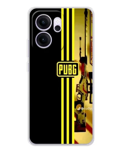 Чехол для OPPO Reno14 FS с картинкой «PUBG — камуфляжный шлем»