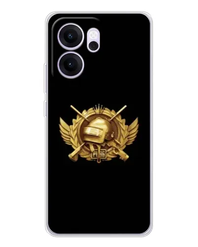 Чехол для OPPO Reno14 FS с картинкой «PUBG — оранжевый градиент»