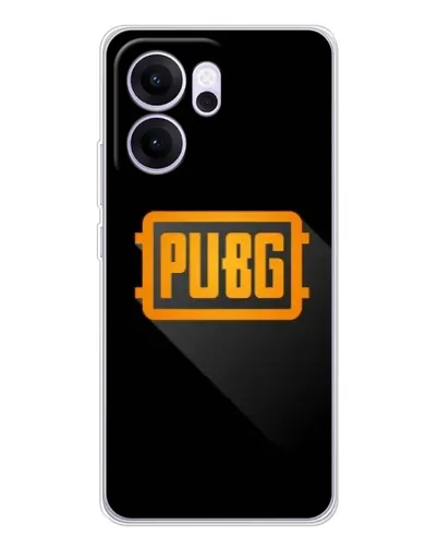 Чехол для OPPO Reno14 FS с картинкой «PUBG — рамка лого»