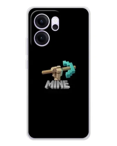 Чехол для OPPO Reno14 FS с картинкой «Алмазная кирка» Чехол для OPPO Reno14 FS с картинкой «Алмазная кирка»
