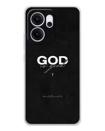 Чехол для OPPO Reno14 FS с картинкой «GOD — Бог над всем» Чехол для OPPO Reno14 FS с картинкой «GOD — Бог над всем»