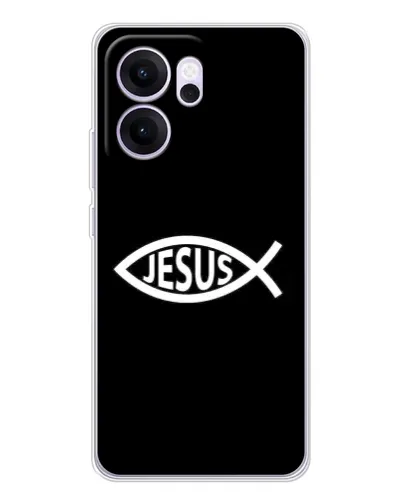 Чехол для OPPO Reno14 FS с картинкой «Классический Jesus» Чехол для OPPO Reno14 FS с картинкой «Классический Jesus»
