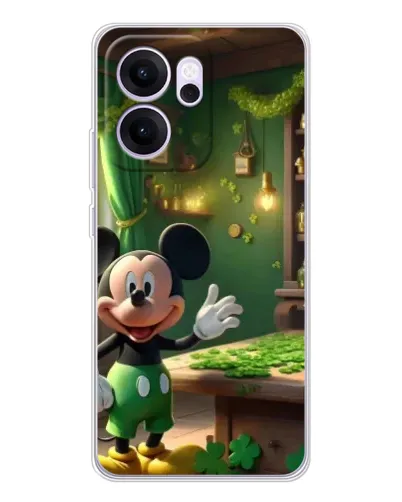 Чехол для OPPO Reno14 FS с картинкой «Микки в мастерской» Чехол для OPPO Reno14 FS с картинкой «Микки в мастерской»