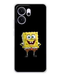 Чехол для OPPO Reno14 FS с картинкой «Классический Губка Боб»