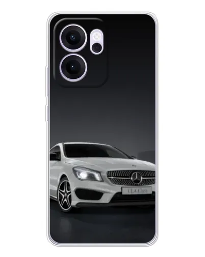 Чехол для OPPO Reno14 FS с картинкой «Mercedes AMG GT Silver»
