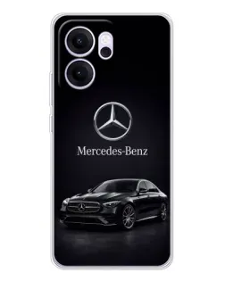 Чехол для OPPO Reno14 FS с картинкой «Mercedes — решетка радиатора»
