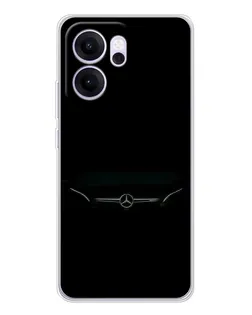 Чехол для OPPO Reno14 FS с картинкой «Mercedes Stealth Look»